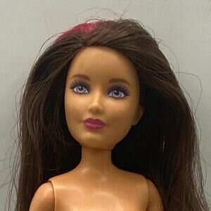 Nude Babysitters Skipper Doll  Magenta Streak For OOAK Articulated Legs B14